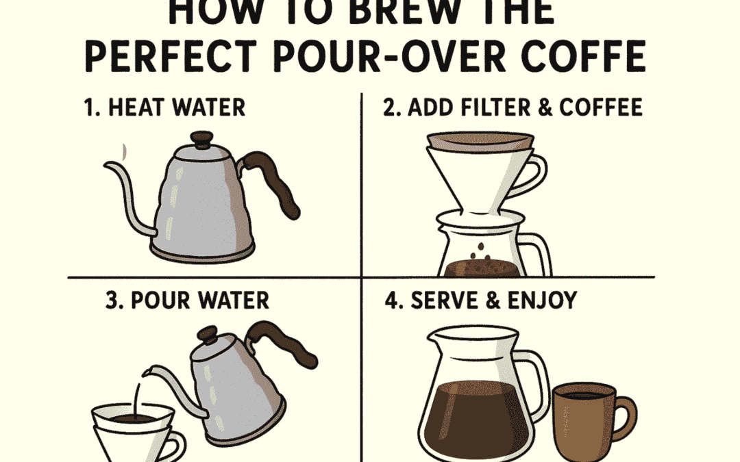 How to Brew the Perfect Pour-Over Coffee (e.g., Hario V60, Kalita Wave) ?