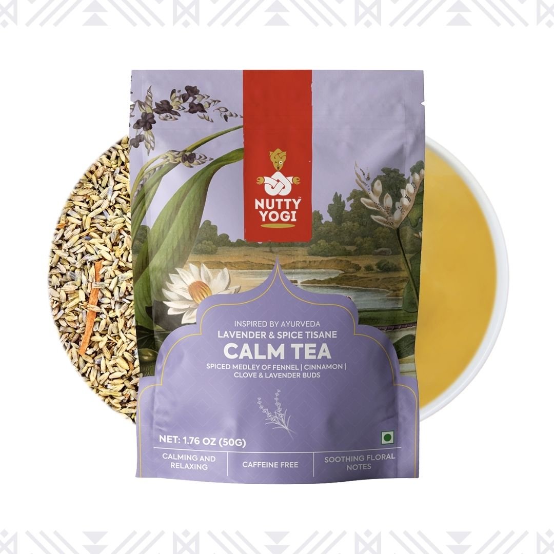Nutty Yogi - Calm Tea | Lavender & Herbs Tisane
