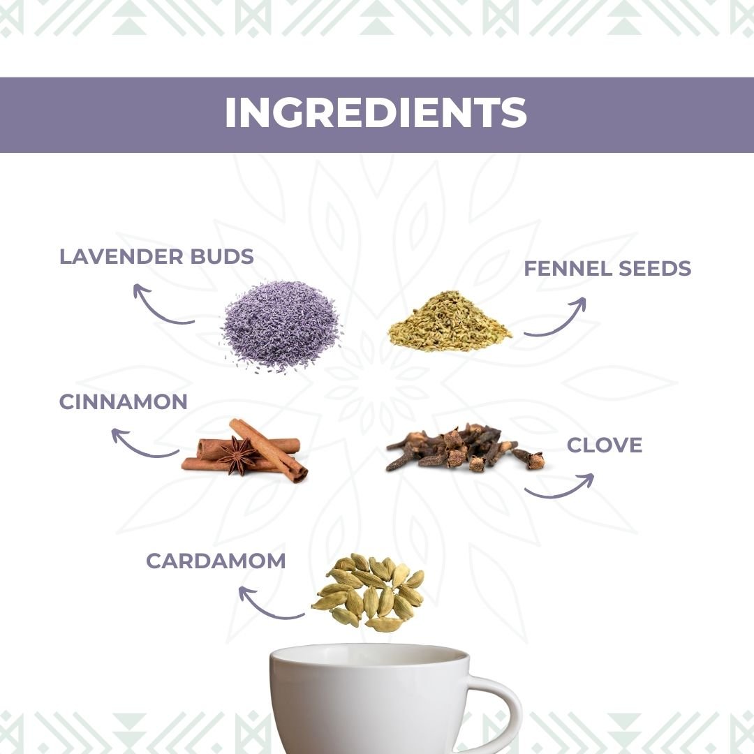 Nutty Yogi - Calm Tea | Lavender & Herbs Tisane - Image 5