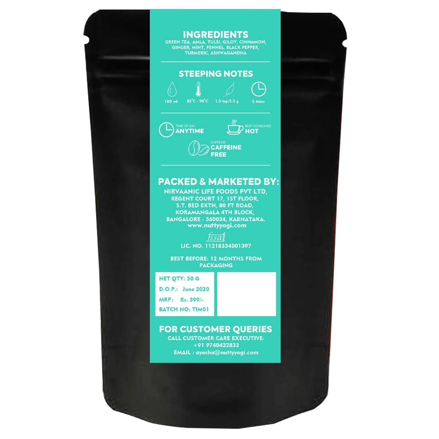 Nutty Yogi - Immunity Plus Plus Tea - Image 2