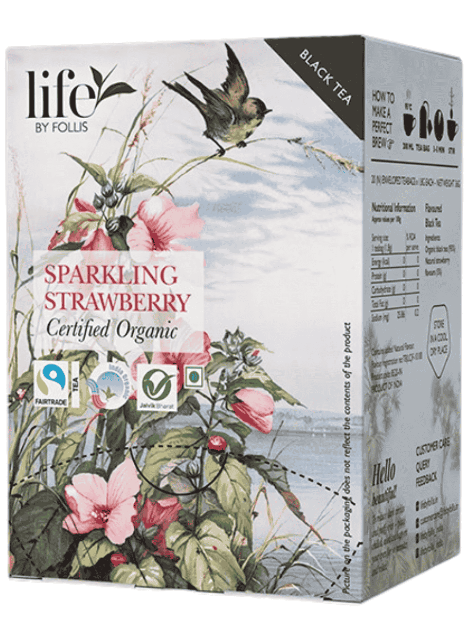 Sparkling Strawberry Black Tea