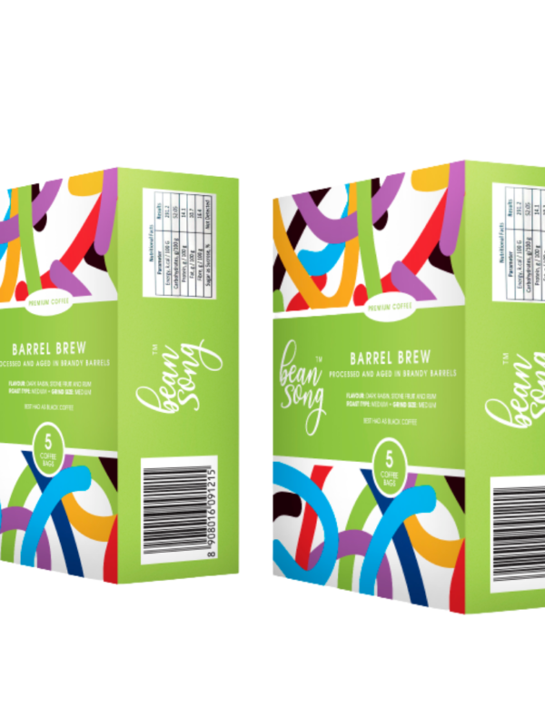 Barrel Brew Coffee Drip Bags - (5 Easy Pours) Pack of 2