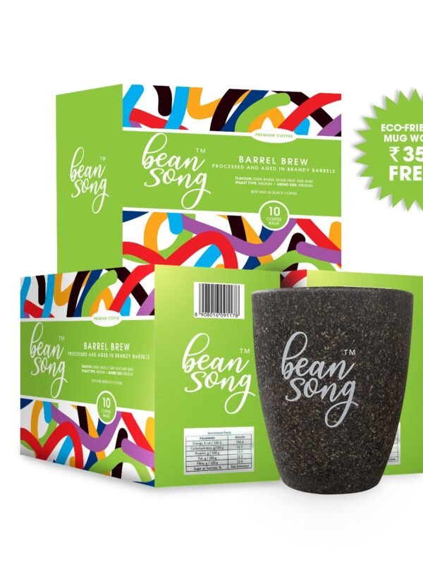 Barrel Brew Coffee Drip Bags - (10 Easy Pours) Pack of 3 with Free Coffee Mug