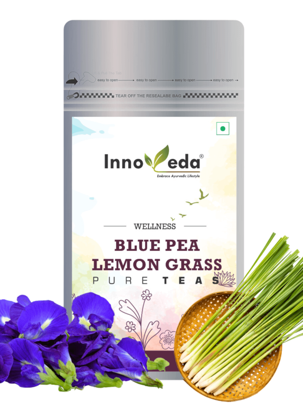 Blue Pea Lemon Grass Tea