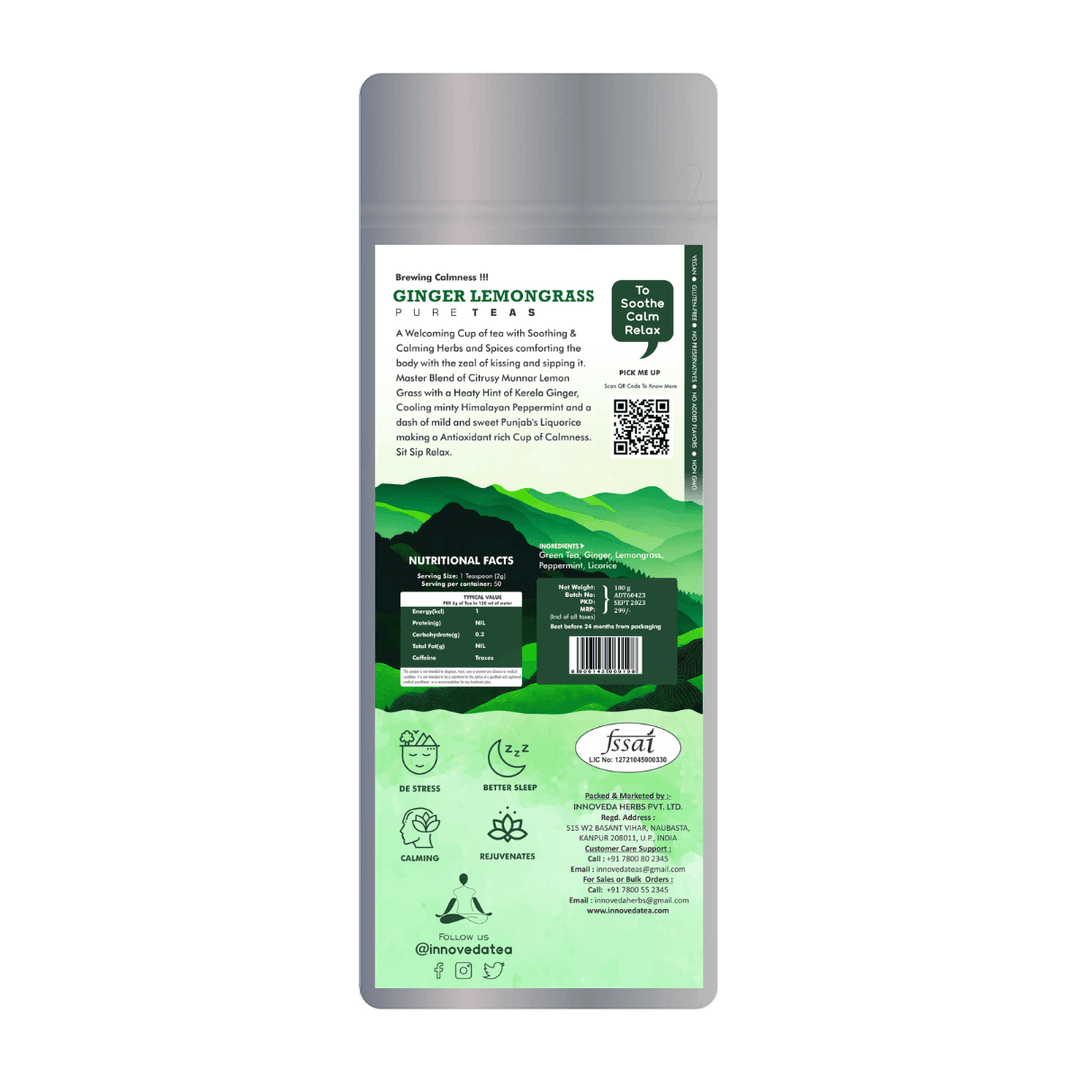 Calming Ginger Lemon Tea - Image 2