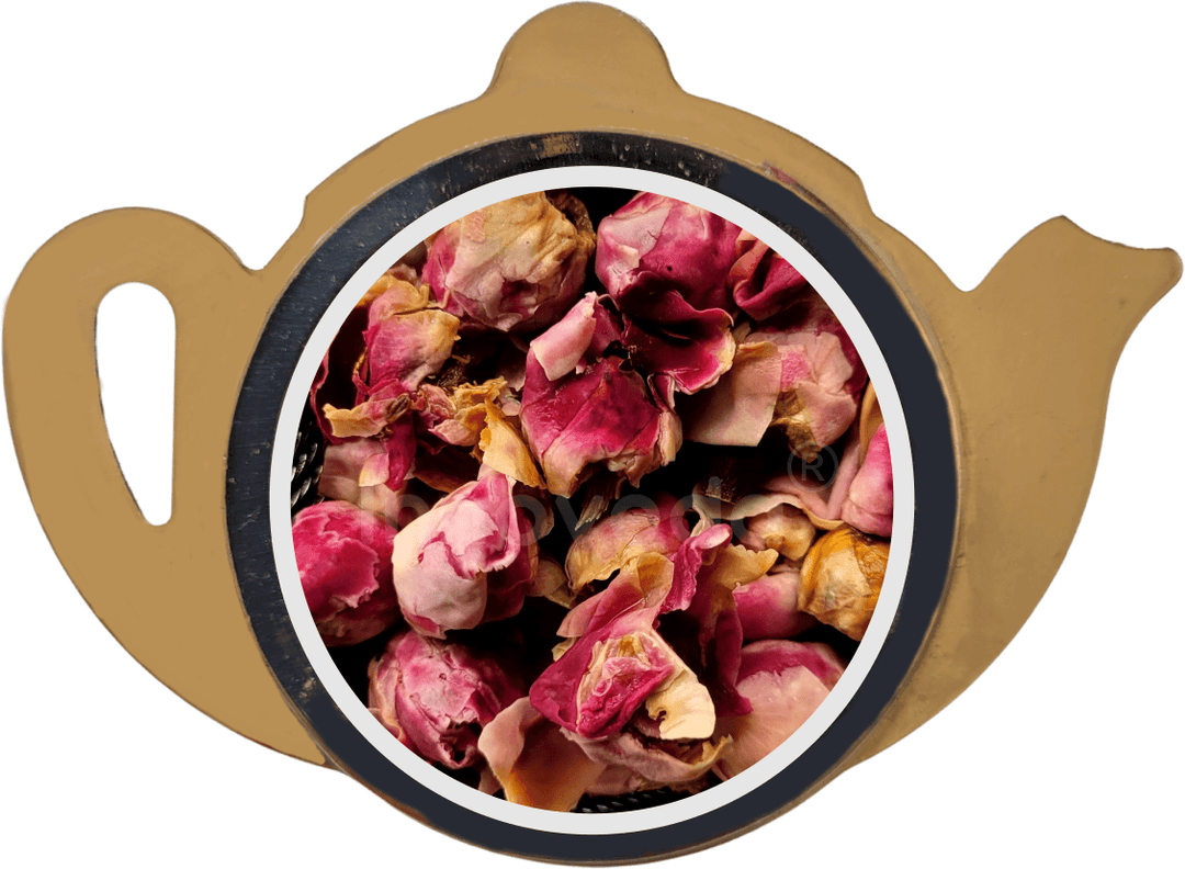 Damask Rose Buds Tea to Soothe Skin & Deep Sleep - Image 5