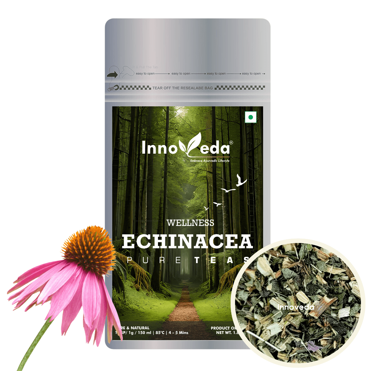 Echinacea Tea Helps Immunity Boost