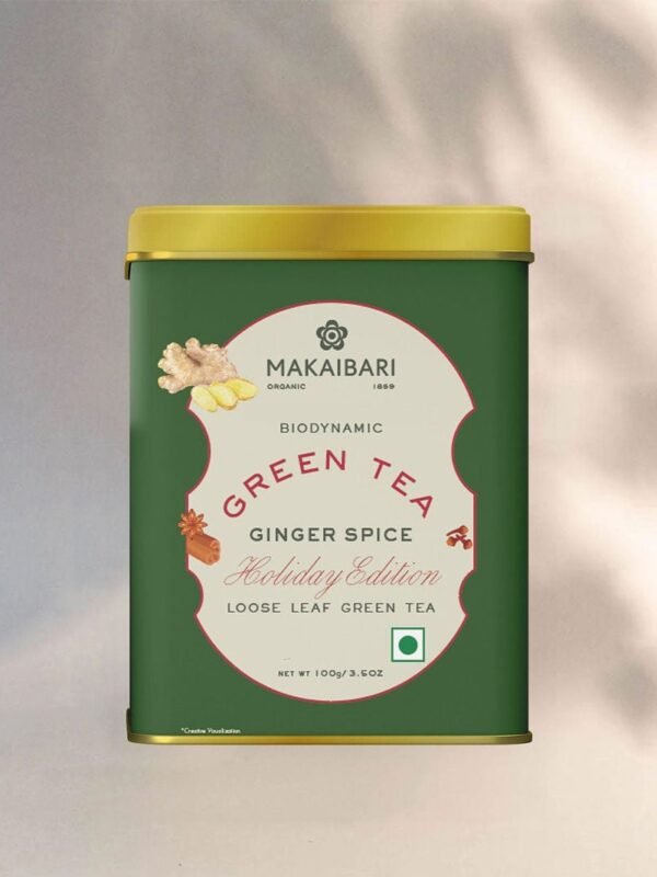 Makaibari Holiday Edition Ginger Spice Green Tea