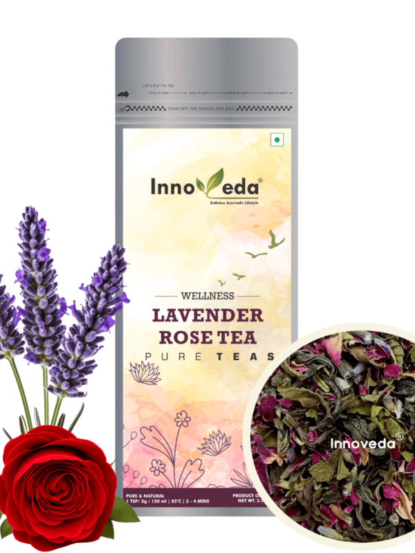 Lavender Rose Tea Helps Improve Mood & Mental Wellbeing