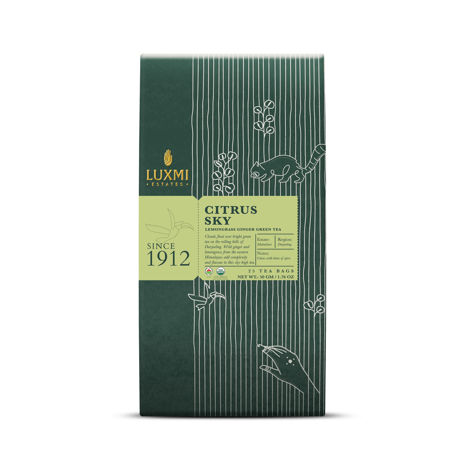 Citrus Sky | Lemongrass Ginger Green Tea - Image 4