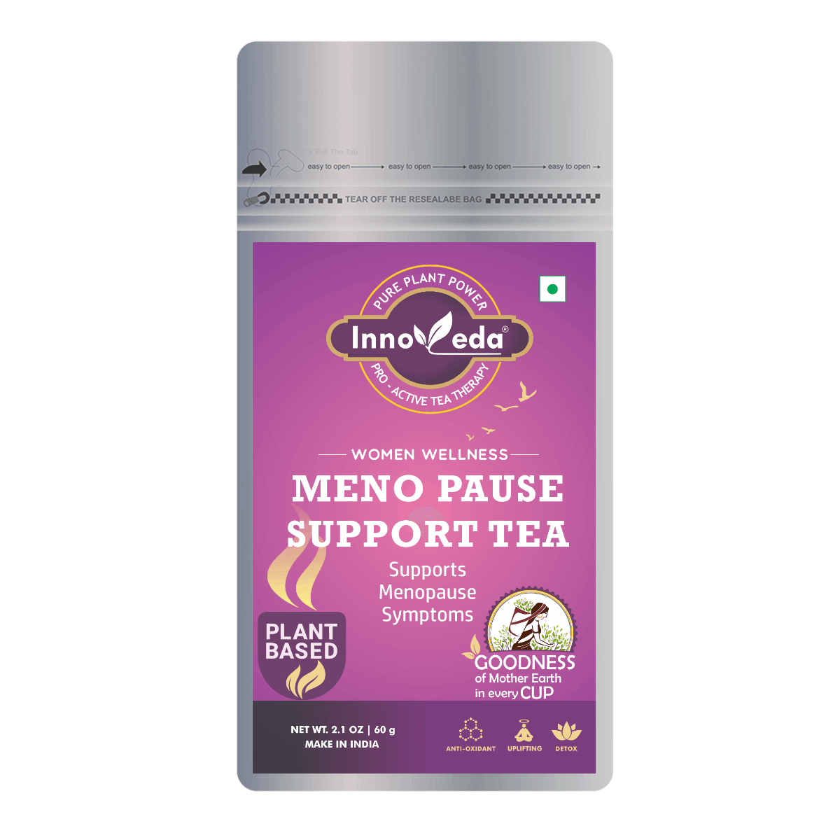 Meno Pause Tea With Red Clover, Dong Quai, Valerian