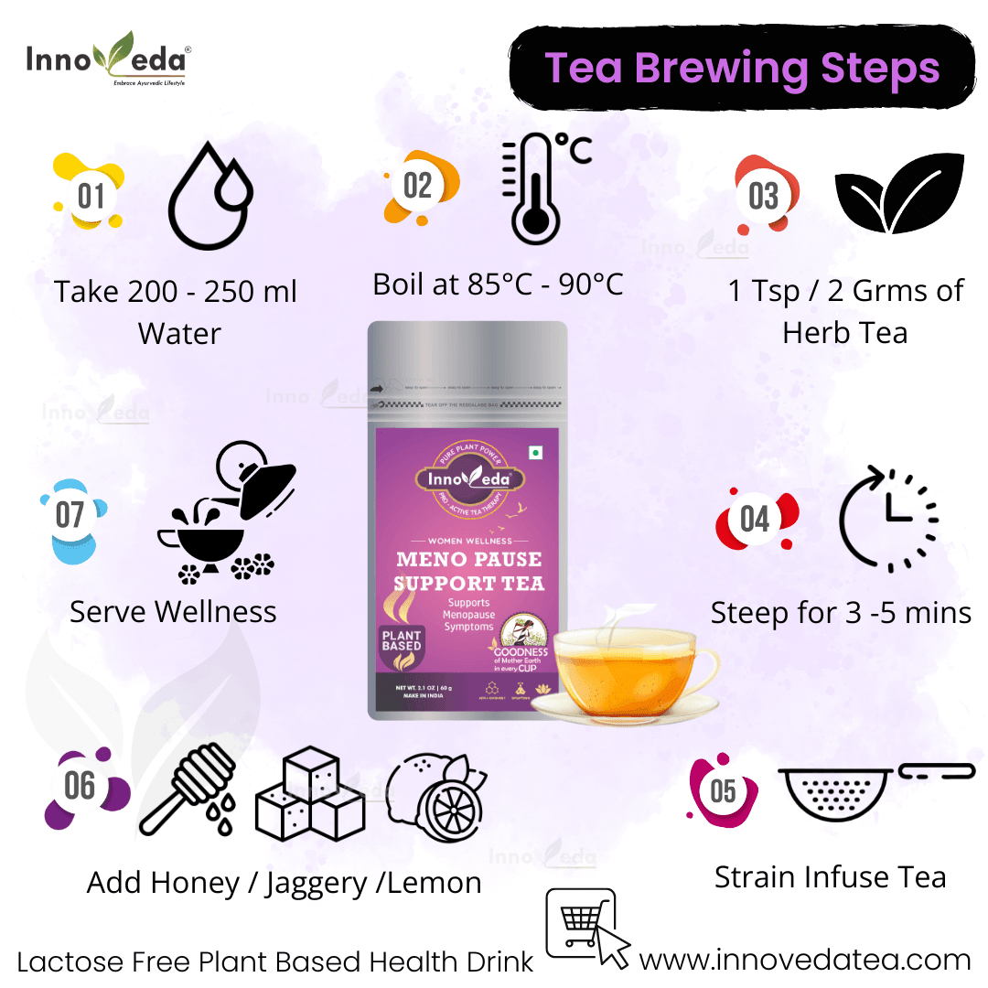 Meno Pause Tea With Red Clover, Dong Quai, Valerian - Image 5