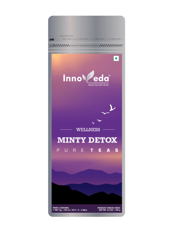 Minty Detox Tea Helps Cleanse Liver & Gut