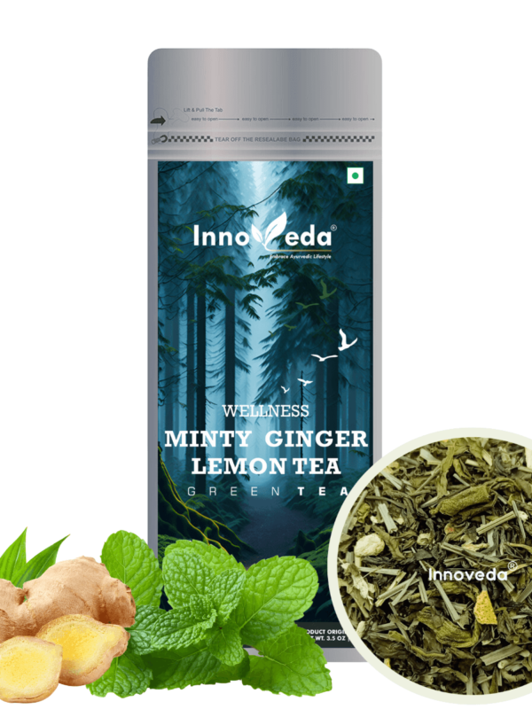 Minty Ginger Lemon Tea