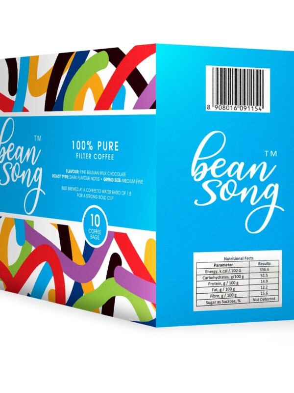 100% Pure Filter Coffee – Single Use Drip Bags(10 Pours)