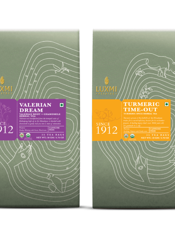 Luxmi Estates - Sleep Tea Bundle - Stress Relief, Bedtime & Comforting Herbal Combo